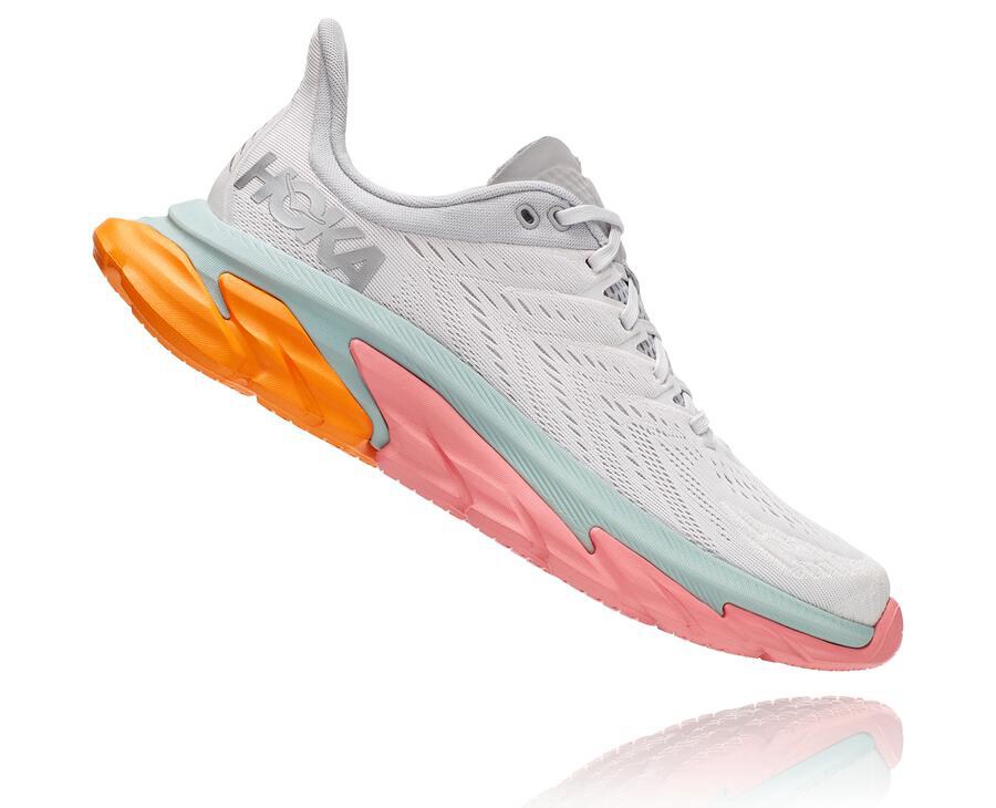 Hoka One One Løbesko Herre - Clifton Edge - Hvide - 635972PUT